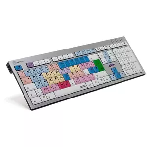 Keyboard Logickeyboard Avid Media Composer QWERTZ German Aluminium