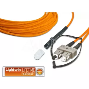 Optical Fiber Duplex Patch Cable Lightwin MTRJ-SC OM2 2.0mm