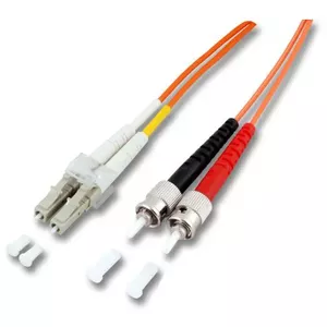 InfiniBand/fibre optic cable Lightwin LDP-50 LC-ST 10.0 10 m Orange