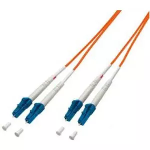 Fibre optic cable Lightwin LDP-50 LC-LC 5.0 5 m Orange