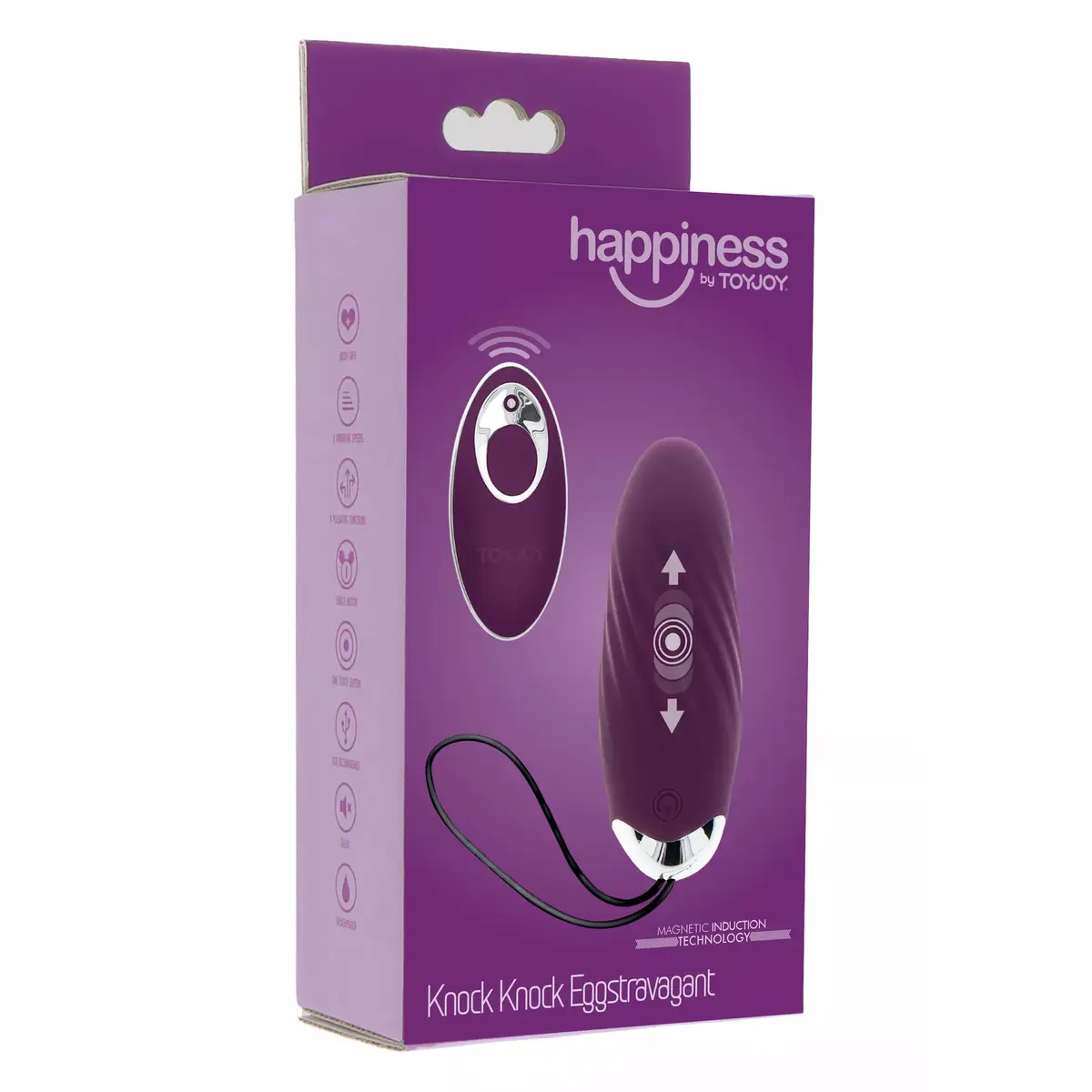 Вибратор TOYJOY Happiness Knock Knock Eggstavagant Photo 2