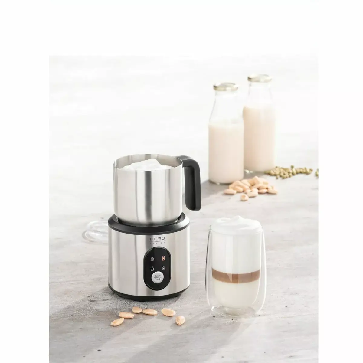 Caso Crema & Choco 500W 0.35L piena putotājs Photo 8
