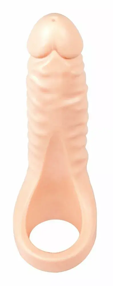 Realistixxx Double Fucker — кольцо для пениса с TPE фаллоимитатором Photo 2