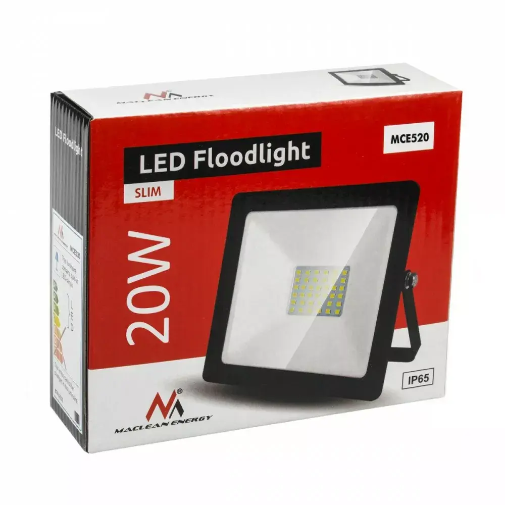LED prožektors MACLEAN MCE520 20W 4000K Photo 4