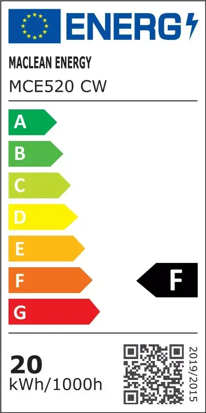 LED prožektors MACLEAN MCE520 20W 4000K Photo 7