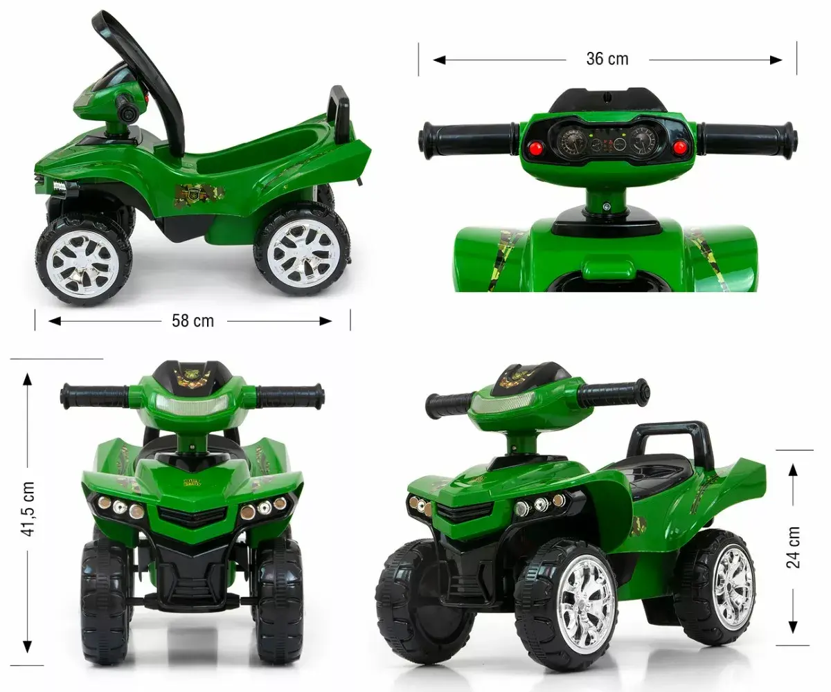 Каталка milly mally Ride-on Monster Military 27515 Photo 6