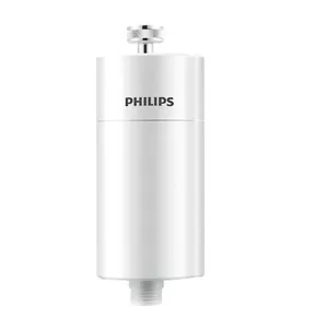 Фильтр для душа Philips AWP1775 белый — встроенный фильтр для уменьшения хлора и механических примесей