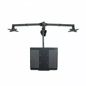 ART RAMM L-25 galda stiprinājums diviem monitoriem Photo 4
