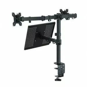 ART RAMM L-25 galda stiprinājums diviem monitoriem Photo 5
