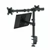 ART RAMM L-25 galda stiprinājums diviem monitoriem Photo 5