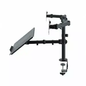 ART RAMM L-25 galda stiprinājums diviem monitoriem Photo 6