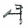 ART RAMM L-25 galda stiprinājums diviem monitoriem Photo 6