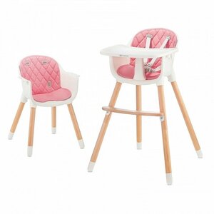 2w1 Sienna rozā barošanas krēsls