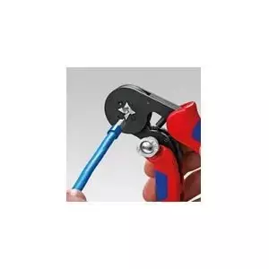Knipex 975314 knaibles — pašregulējošas kabeļu uzgaļiem 0,08–10,0 mm²