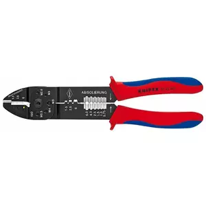 Knaiblēs presēšanai Knipex 97 22 240 — 240 mm priekš izolētām un neizolētām spailēm