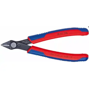 Diagonal cutters Knipex Super Knips 78 81 125 – precision cutting pliers, compact size
