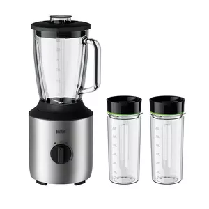 Tabletop blender Braun SIJB 3272 SI 1.5 L 800 W Stainless steel
