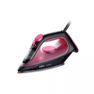 Braun TexStyle 1 Dry & Steam iron Ceramic soleplate 2000 W Black, Purple