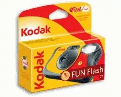 Disposable Camera Kodak FUN Flash 27+12 pic Photo 2