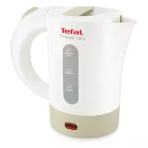 Tefal Travel'City KO120130 elektriskās tējkanna 0,5 L 650 W Balts