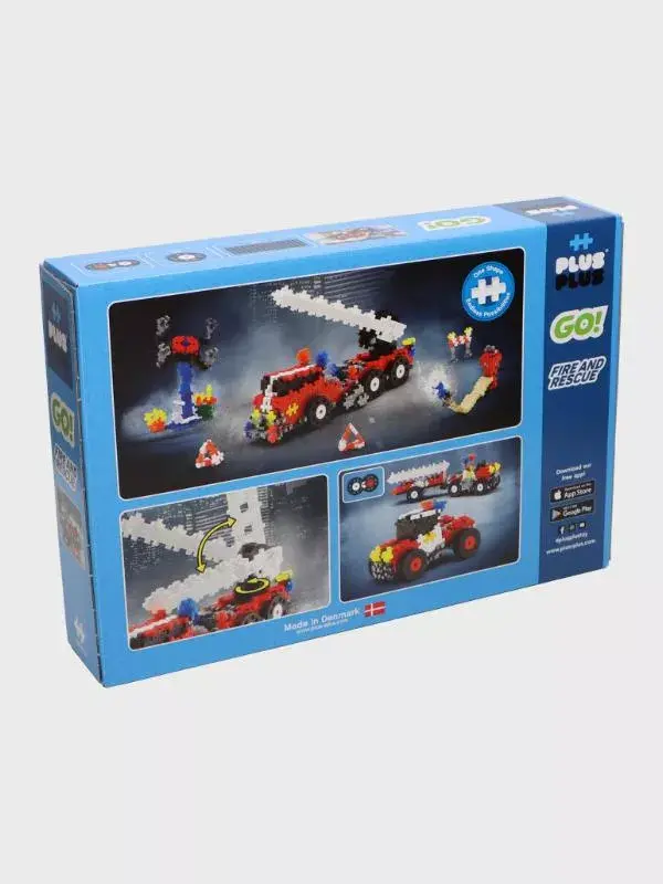 plus plus Go! Fire and Rescue — 500 detaļu komplekts Photo 3