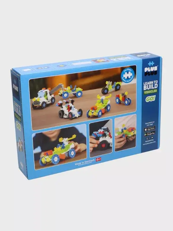 Plus-Plus Learn to Build Vehicles — 500 деталей Photo 3