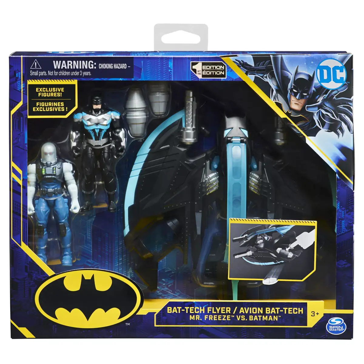 Spinmaster Batman Bat‑Tech Flyer action figure set Photo 5