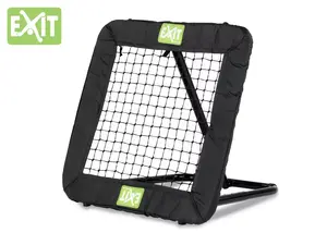 Futbola atsitējs EXIT Kickback Rebounder M — kvadrātveida 840×840×840 mm, vairāksporta treniņiem