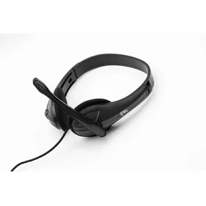 Havit H2105D Wired Headphone, black Гарнитура Проводная Оголовье Офис/колл-центр Черный