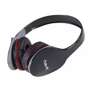 Havit Basicline USB Headphones Black Austiņas Bezvadu Birojs / zvanu centrs Melns