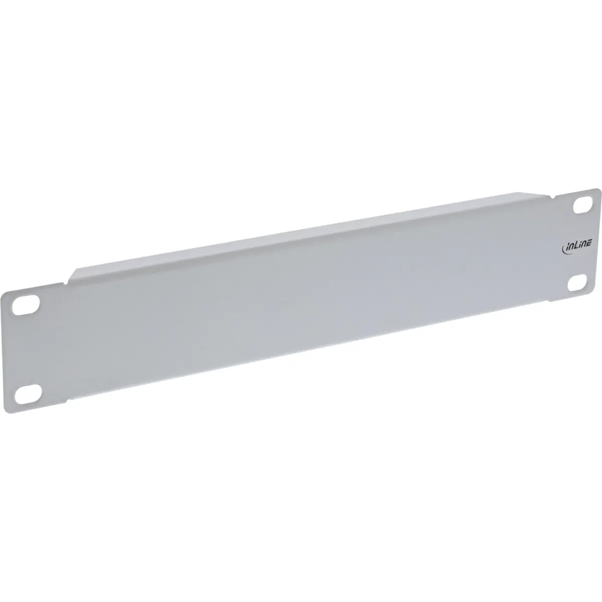InLine 10" Blind Plate 1U Grey Photo 2