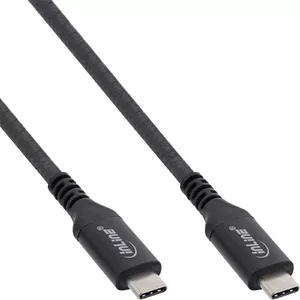 USB4 Cable InLine 35906A 0.5m USB-C male/male 8K60Hz black