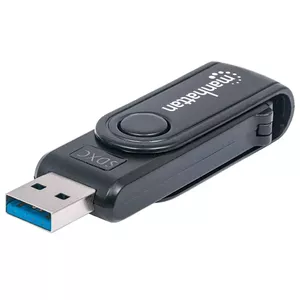 Card Reader Manhattan USB-A Mini Multi-Card Reader/Writer