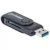 Card Reader Manhattan USB-A Mini Multi-Card Reader/Writer Photo 2