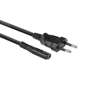 Power Cord Euro Male - C7 Female Black 1.5m ACT