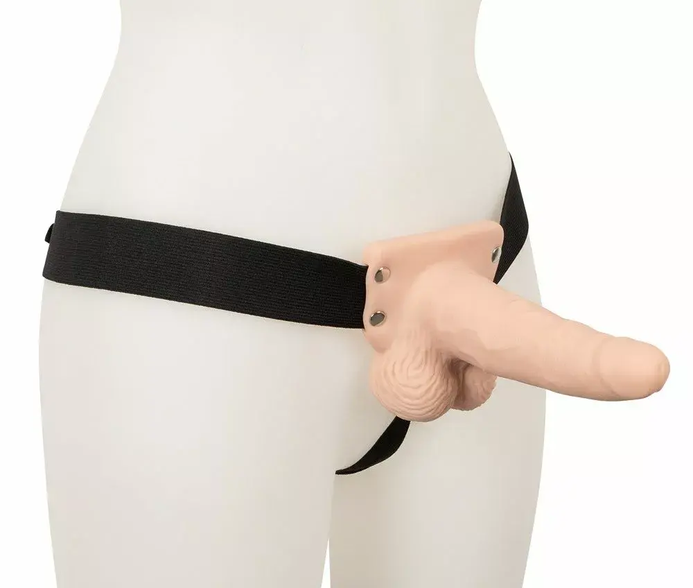Накладка-страпон с вибрацией you2toys Silicone Black Photo 6