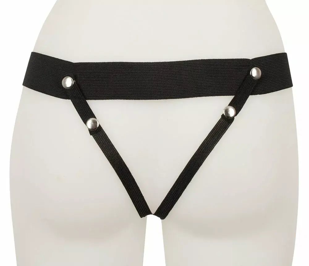 Накладка-страпон с вибрацией you2toys Silicone Black Photo 7