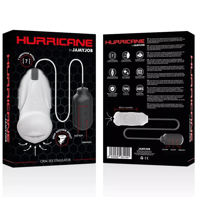 Оральный стимулятор JAMYJOB Hurricane D-230386 Photo 6