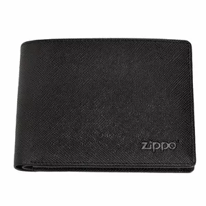 Кошелек Zippo Saffiano Top-Fold-Two кожаный, топ-фолд дизайн, кожа Saffiano, модель 2.007.080