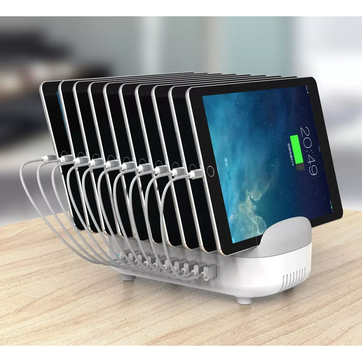 Lādētāja doks Compulocks 10 porti USB 10PUSBDKS-UK Photo 7