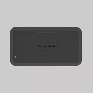 Glyph Atom PRO 8 TB External SSD, Thunderbolt 3, USB Type-C, 2800 MB/s, Black