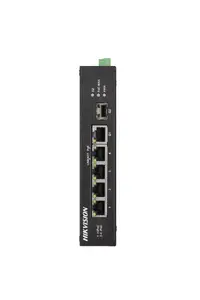 Network switch Hikvision DS-3T0306HP-E/HS Unmanaged L2 Fast Ethernet 3x10/100 PoE, Gigabit uplink, 48–57V DC