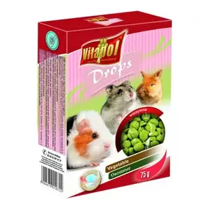 Диетические кормовые капли для грызунов и кроликов, vitapol, 75 г