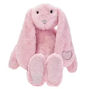 Мягкая игрушка Beppe Mascot Bunny Missimo розовый 34 см плюшевый кролик
