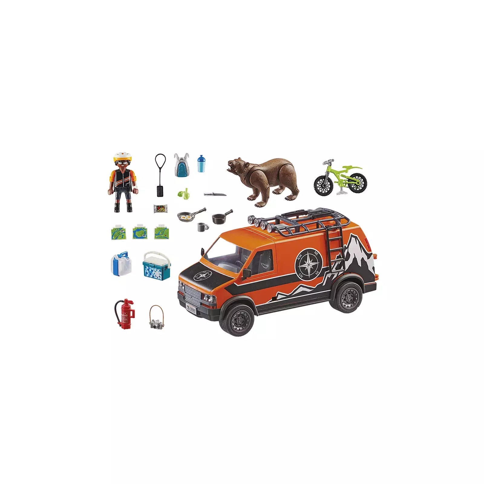 Playmobil Off Road Action Adventrure Van 70660 AiO.lv