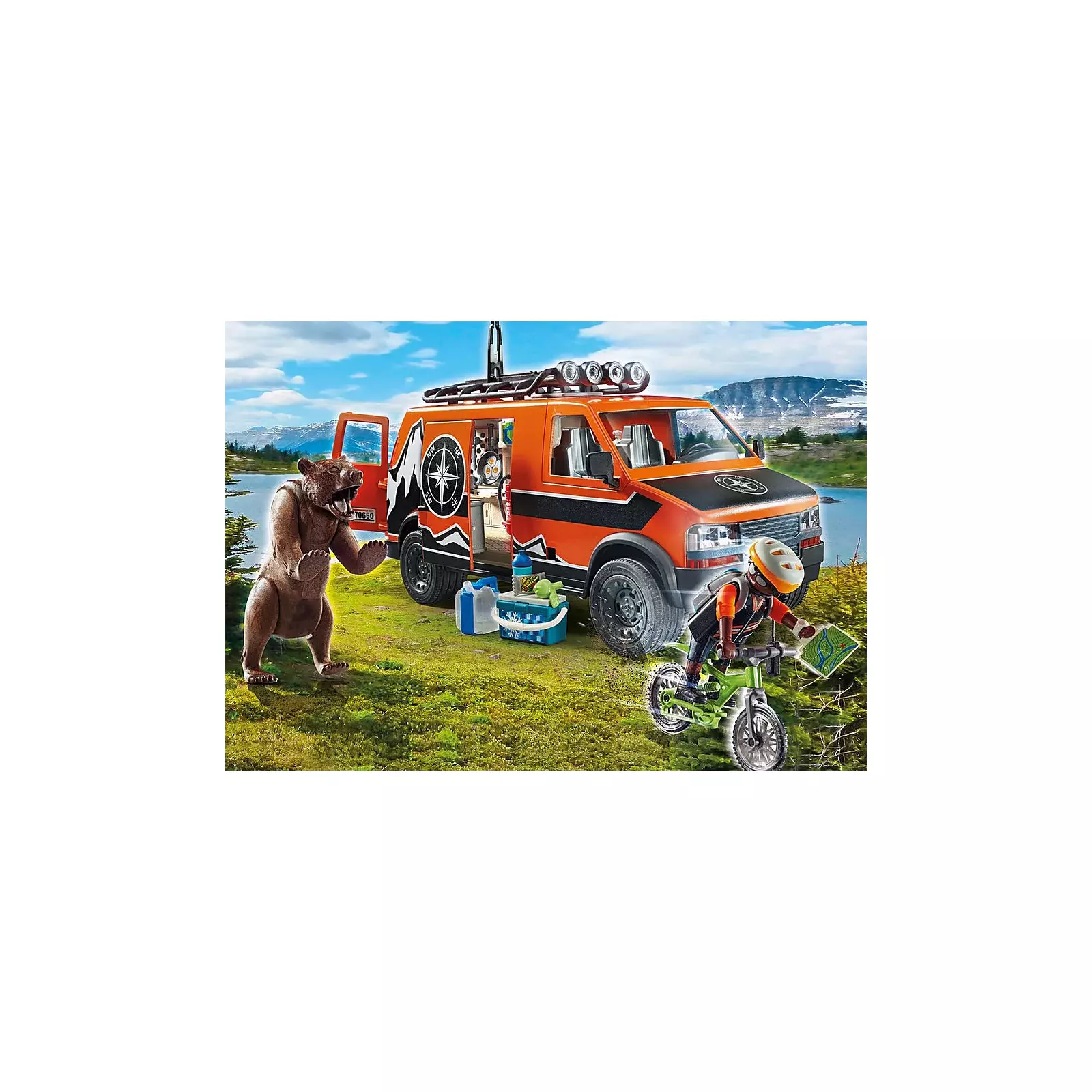 Playmobil Off Road Action Adventrure Van 70660 AiO.lv