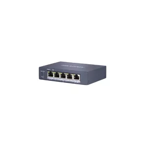 Hikvision DS-3E0505HP-E network switch Unmanaged Gigabit Ethernet (10/100/1000) Power over Ethernet (PoE) Blue