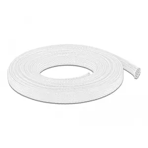 Оплетка DeLOCK 20804 10 м x 12 мм белая