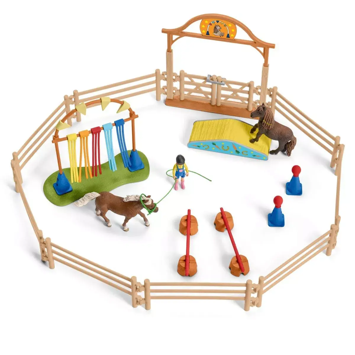 Тренировка ловкости пони Schleich 1127964 Photo 4