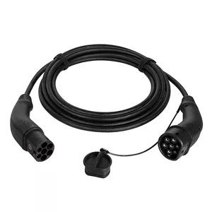 Зарядный кабель для электромобилей LogiLink EVC0102, Type 2 - Type 2, 3 фазы, 22 кВт, 32 А, 7.5 м